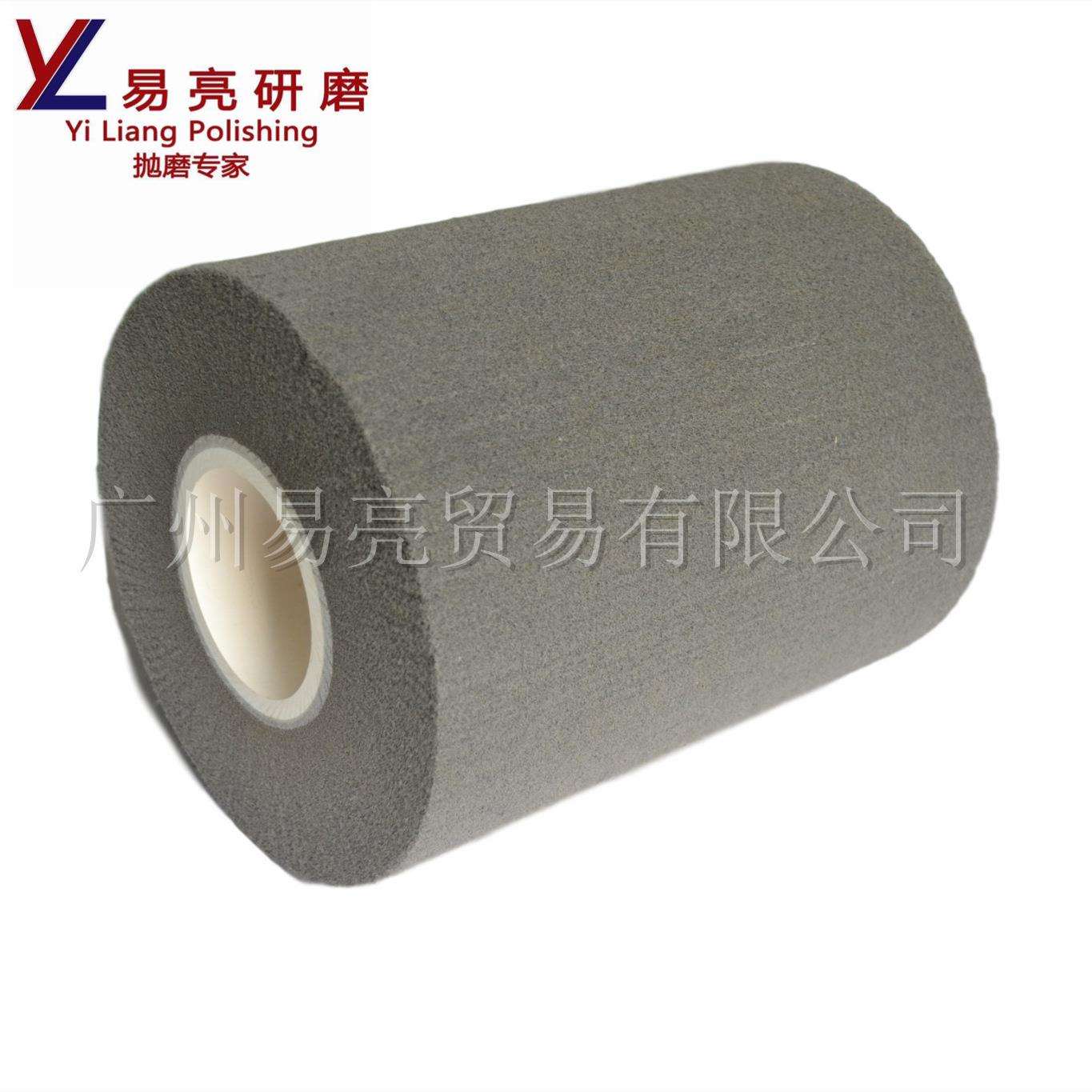 抛光轮百洁布飞翼轮不锈钢铜铝板拉丝抛光尼不织布辊刷尼龙飞翼轮