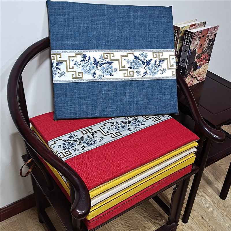 红木沙发坐垫新椅垫圈椅太师椅垫棉麻餐椅垫飘窗罗汉床垫,居家布艺,椅垫,淘宝优惠券,粉丝福利购,淘宝优惠卷