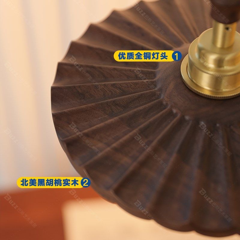 中古风复古端黄铜吊灯百褶灯罩客厅卧室床头吧台吊线灯,家装灯饰光源,床头/玄关/吧台/过道吊灯,淘宝优惠券,粉丝福利购,淘宝优惠卷