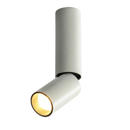 明装筒灯调节角度客厅无灯背景墙走廊过道玄关led天灯