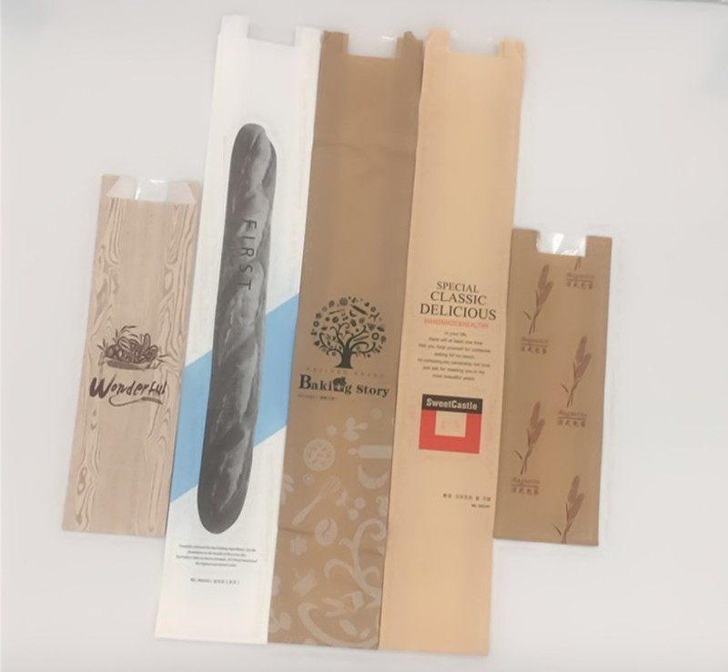 长条新款纸袋其他泡芙面包袋 牛皮纸窗吐司袋包装法棍袋子个,厨房/烹饪用具,点心包装盒/包装袋,淘宝优惠券,粉丝福利购,淘宝优惠卷