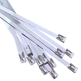 金属船用锈钢扎带*mm标牌固定拉紧器抱箍勒死狗钢带绳