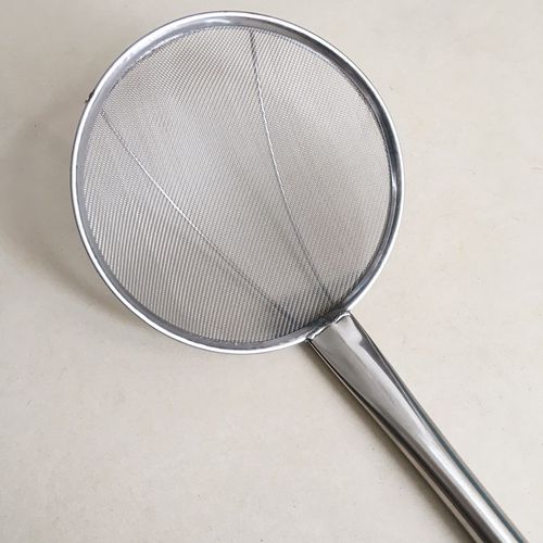 订做小直径加密细网2目漏勺把m商用打油沫笊篱粉拌面勺