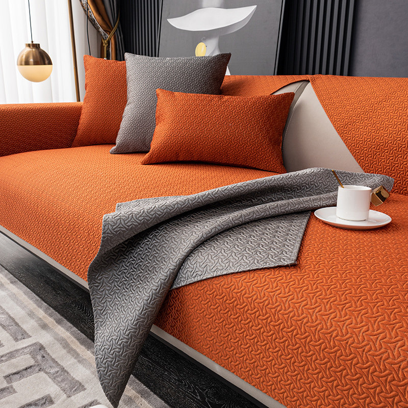 沙发垫四季通用防滑坐垫子纯色现代皮沙发罩靠背巾盖布定制,居家布艺,沙发垫,淘宝优惠券,粉丝福利购,淘宝优惠卷