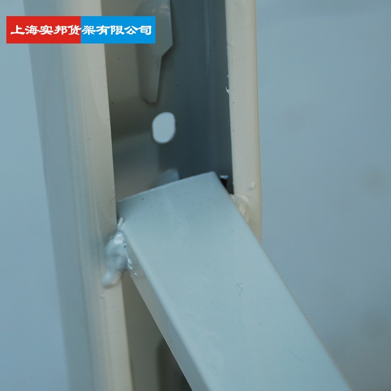 实邦轻中型货架立柱蝴蝶卡扣层调货架角钢货架图片
