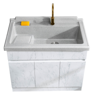 斜搓衣板大水池造石英石洗衣台阳台金刚石洗石材洗衣槽