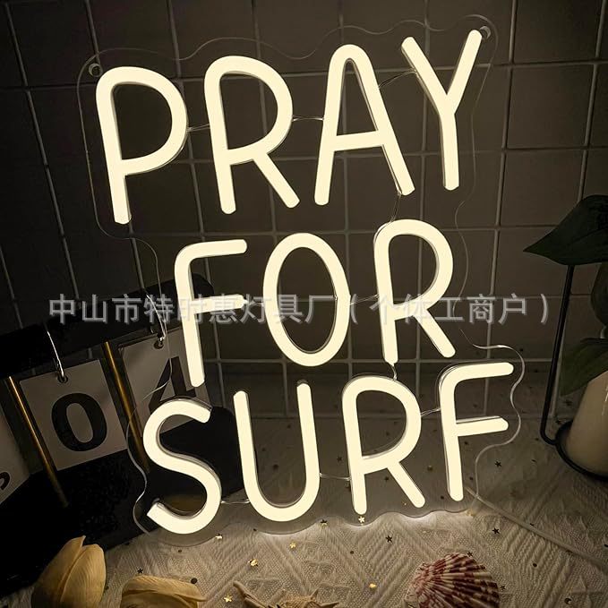 led霓虹灯台式BAR造型灯 酒吧装饰台屏 跨境热销透明背板霓虹灯