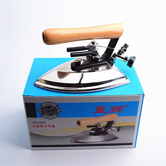 工业全蒸汽熨斗蓝狮牌锅炉蒸汽熨斗服装厂干洗店洗衣店用汤熨斗