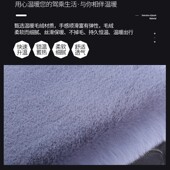 冬季 仿羊毛汽车坐垫短毛绒保暖座椅垫男女通用短绒车垫子单片平垫