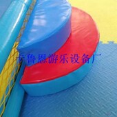 淘气堡儿童软体凳台阶球池步梯宝宝防撞软包台阶三步梯梯