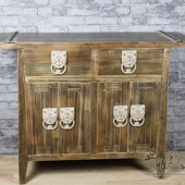 拉手祥龙 抽屉柜门把手 狮子头拉手 饰 酒店会所茶庄家具装