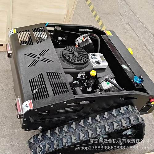 遥控割草机remote-controlledlawnmower果园开荒履带式割草机
