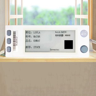仓库电子拣货标签代TL系统高效分拣2.9英寸电子墨水屏货架标签