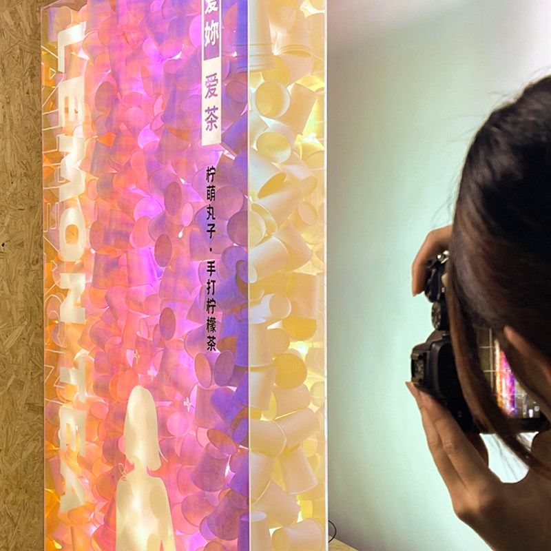 创意广告LD发光灯箱纸杯奶茶咖啡店展示落地门头招牌定制,商业/办公家具,灯箱,淘宝优惠券,粉丝福利购,淘宝优惠卷