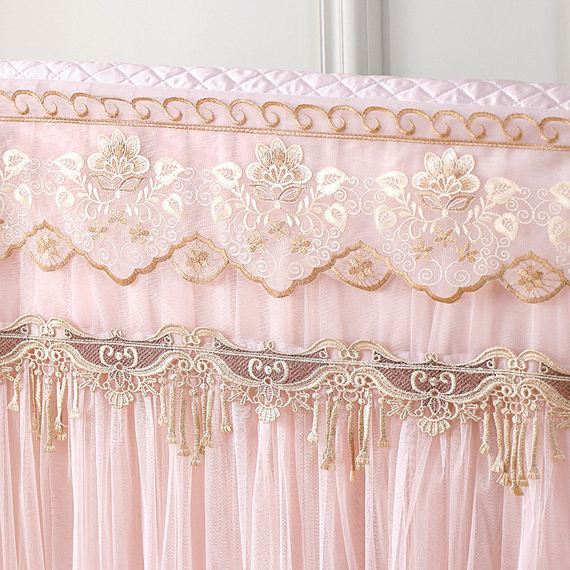 婚庆红色机取液晶电视平面曲面防尘罩挂式寸蕾丝盖布