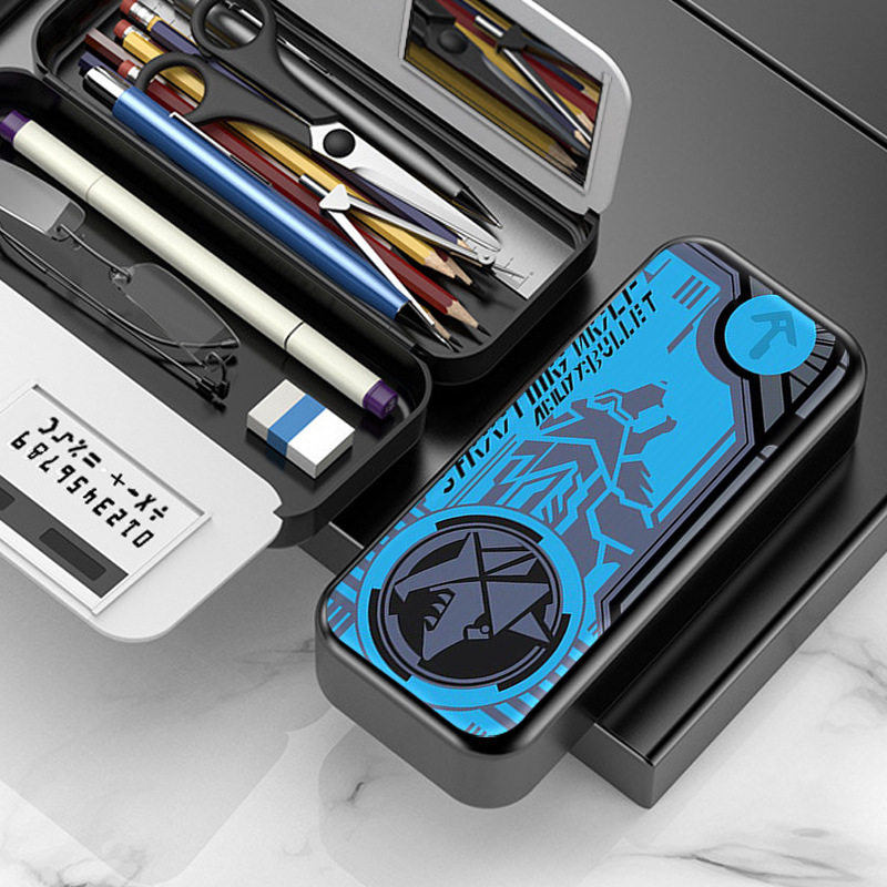 假面骑士文具盒男孩款小学生层笔袋大容量卡通儿童铅笔盒