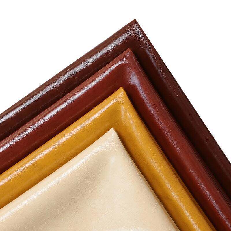 油蜡皮PU皮革面料沙发床头座椅软包硬包耐磨防水人造革皮料面料