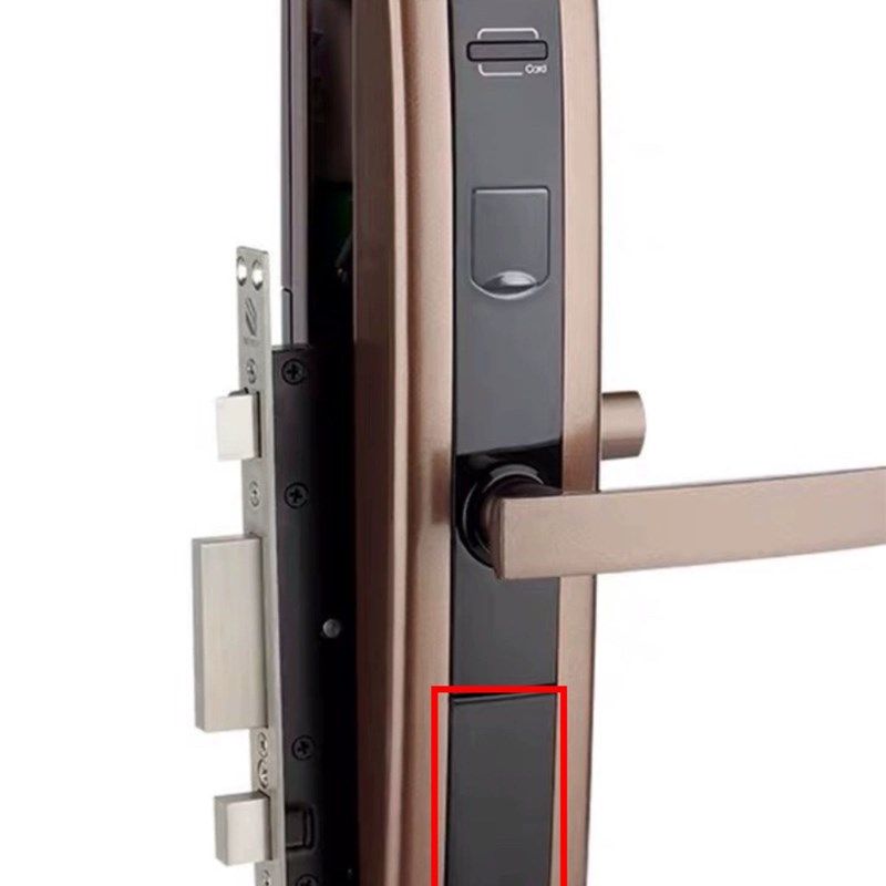 i必达智能锁电池盖钥匙盖密码盖指纹锁后盖原厂原装ifm