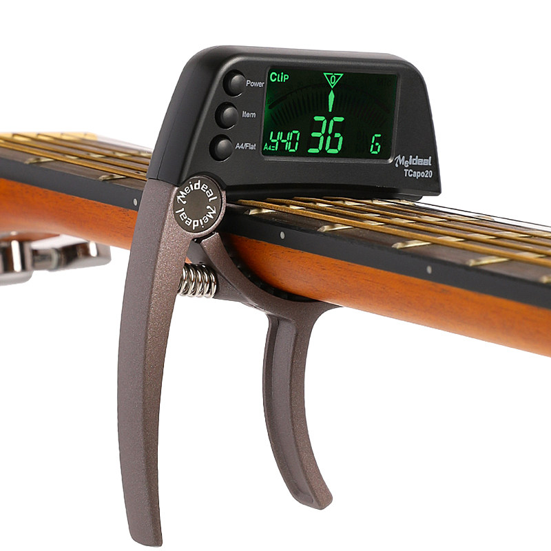 民谣吉他变调夹调音器二合一校音尤里里通用品夹变音夹个性