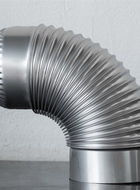 nii真火壁炉加厚烟囱弯头排烟管锅炉排烟