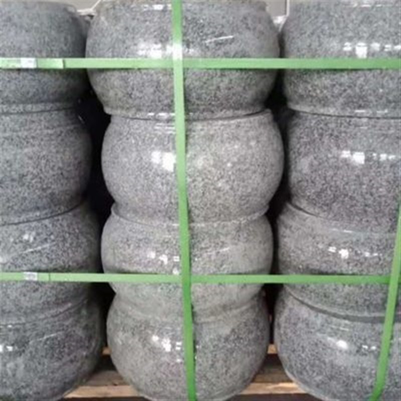 车拦防撞花岗岩石墩杆车石柱墩路障挡广场车圆柱隔离子止大理石石