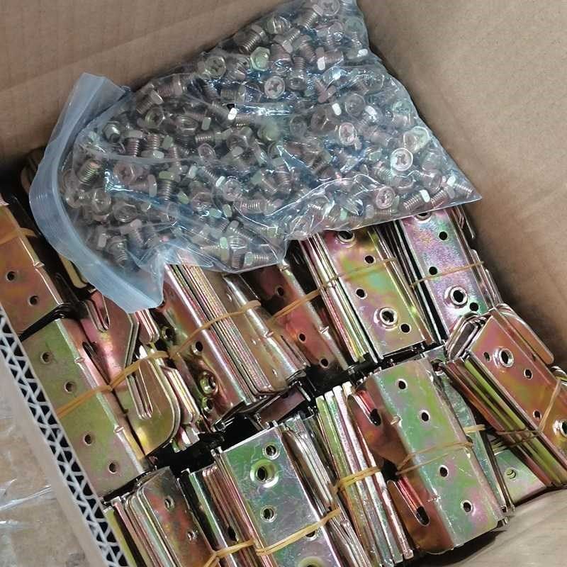 床铰链挂件床插 家具床五金角码 功能沙发床铰少儿床挂件