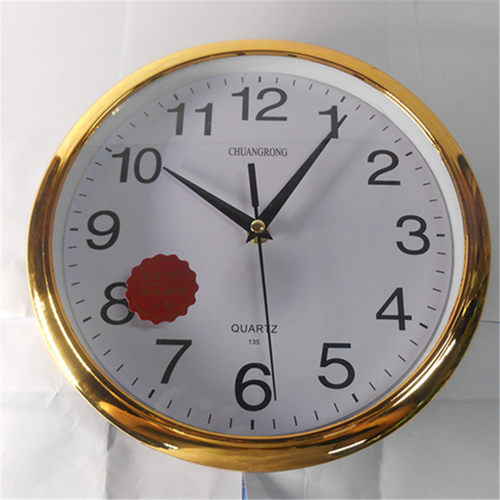 创荣 走时静音扫描石英钟表客厅卧室工厂数字晰挂钟挂表