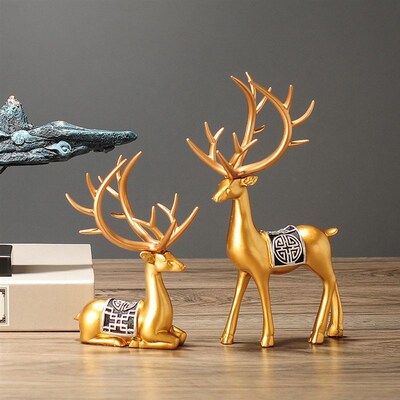 客厅端大气上次家庭电视背景墙两边的饰品家里摆设装饰品