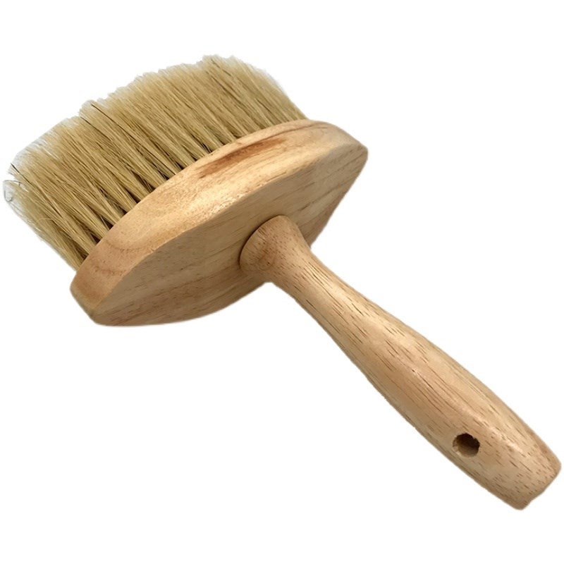 艺术涂料工具椭圆鬃毛刷仿大理石扫色长柄艺术刷艺术漆混色WT404