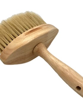 艺术涂料工具椭圆鬃毛刷仿大理石扫色长柄艺术刷艺术漆混色WT404