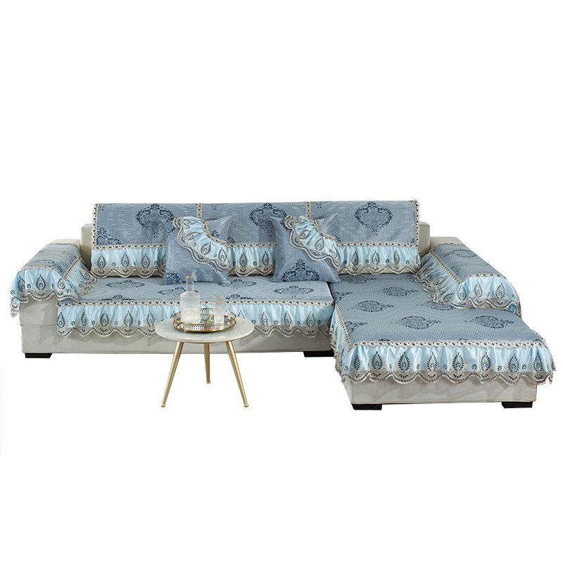 沙发垫夏季凉席凉垫欧式冰丝防滑坐垫夏天款四季通用全包沙发罩