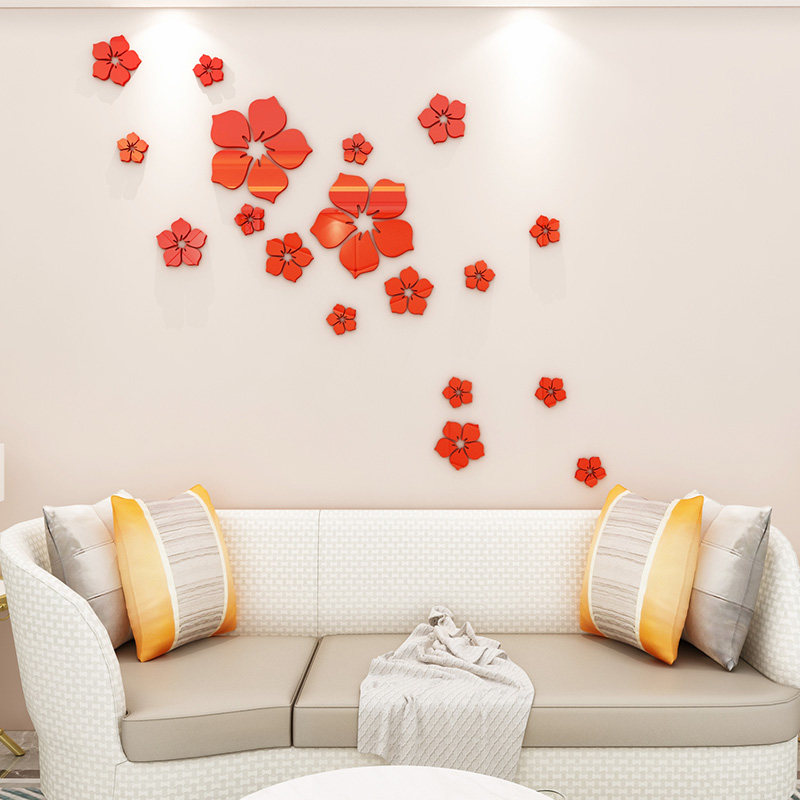 水晶镜面瓣纸卧室温馨床头墙面装饰电视背景d立体墙,家居饰品,软装墙贴,淘宝优惠券,粉丝福利购,淘宝优惠卷