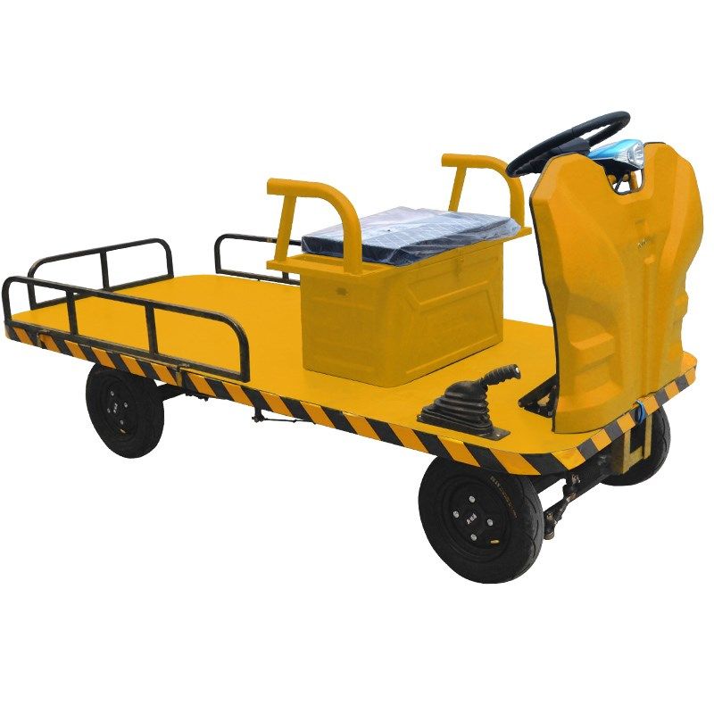 电动方向盘四轮平板拉货车厂区运输搬运车物流运输仓库载重周转车,商业/办公家具,平板手推车/工具车/爬楼机,淘宝优惠券,粉丝福利购,淘宝优惠卷