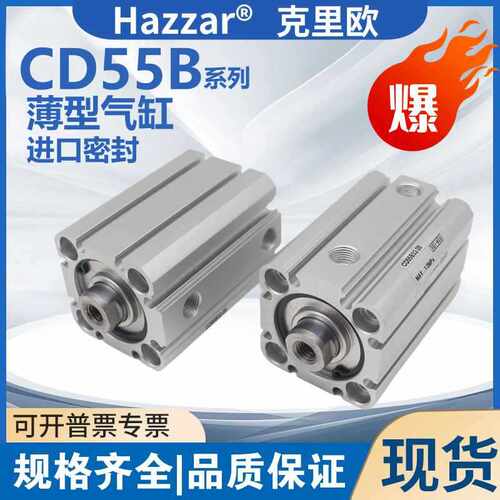 C55B薄型气缸CD55B20-125DM
