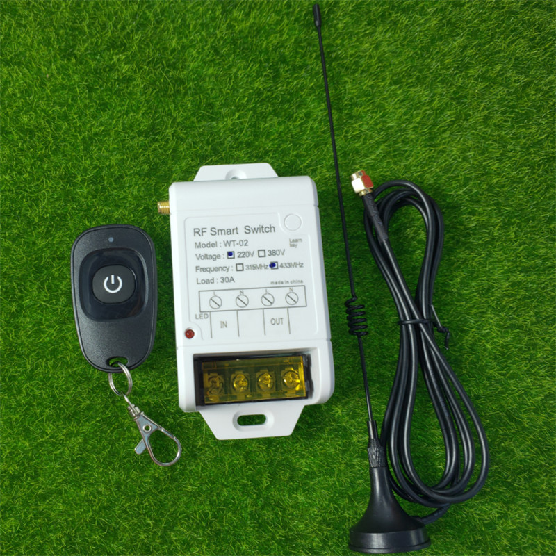 防水遥控220V30A继电控制器