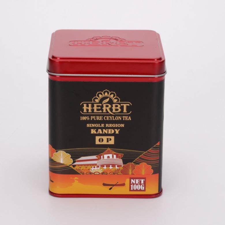 荷蓬牌锡兰红茶 坎地单一产区红茶 OP红茶 100克/罐