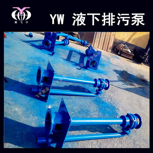 防爆不锈钢长轴无堵塞排污泵