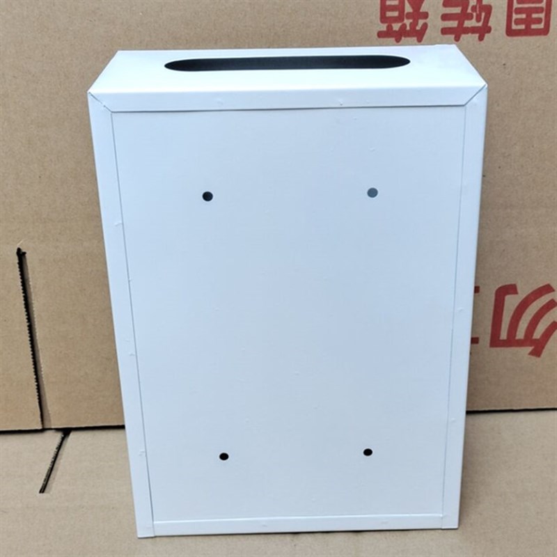 袋装奶箱挂墙带锁鲜奶投递盒白色大口铁皮牛奶周转箱鲜奶收纳保护