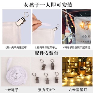 提拉米苏摆摊桌布夜市摊位广告布氛围装饰露营车定制桌子