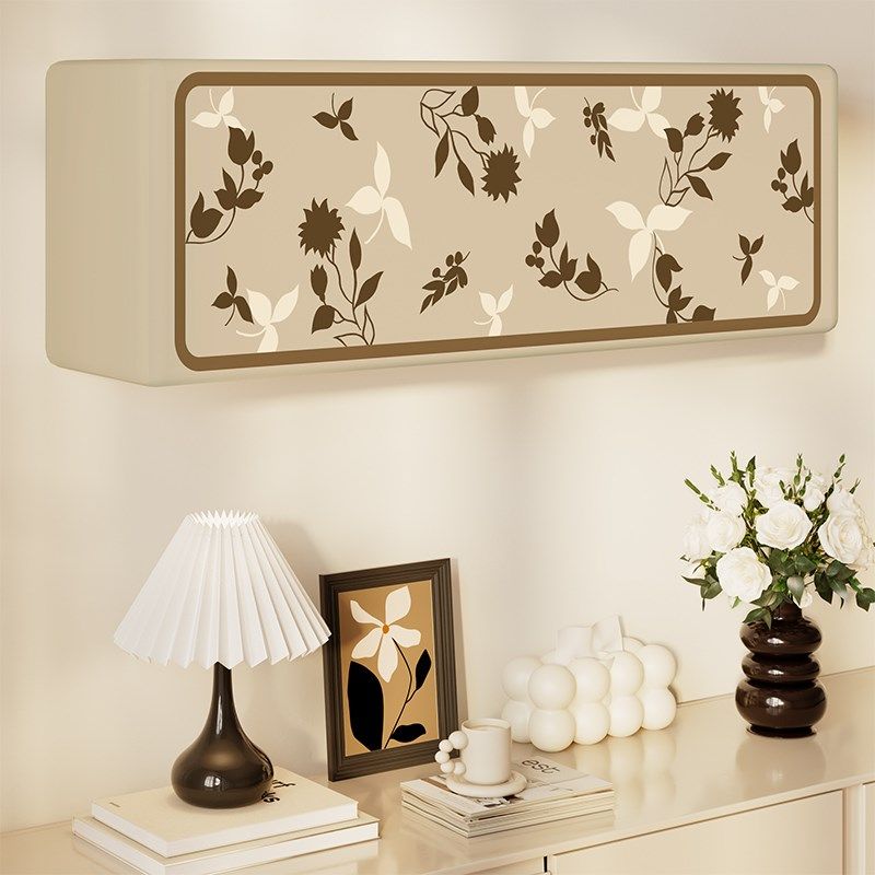 法式高级空调防尘罩全包罩壁挂式通用空调罩挂机空调防尘罩布