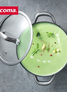 捷克eom 面汤锅单柄奶锅家用耳奶锅燃气电磁炉通用