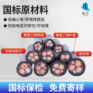 Y橡线2 平方防水耐油YW橡胶软电缆线 芯