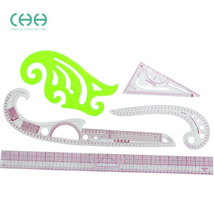 尺子塑料尺打样尺裁缝尺放码尺软尺曲线尺学生工具装