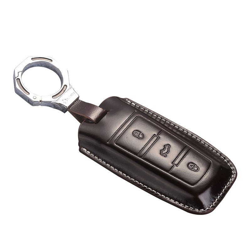适用于大众迈腾钥匙套真皮2012 13 15款迈腾B7L老CC车钥匙包纯皮