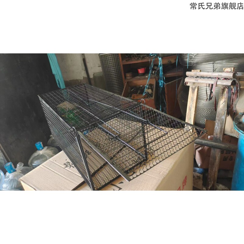 全自动捕猫笼 人道救助流浪猫野猫捉猫神器 特大号老鼠笼老鼠夹