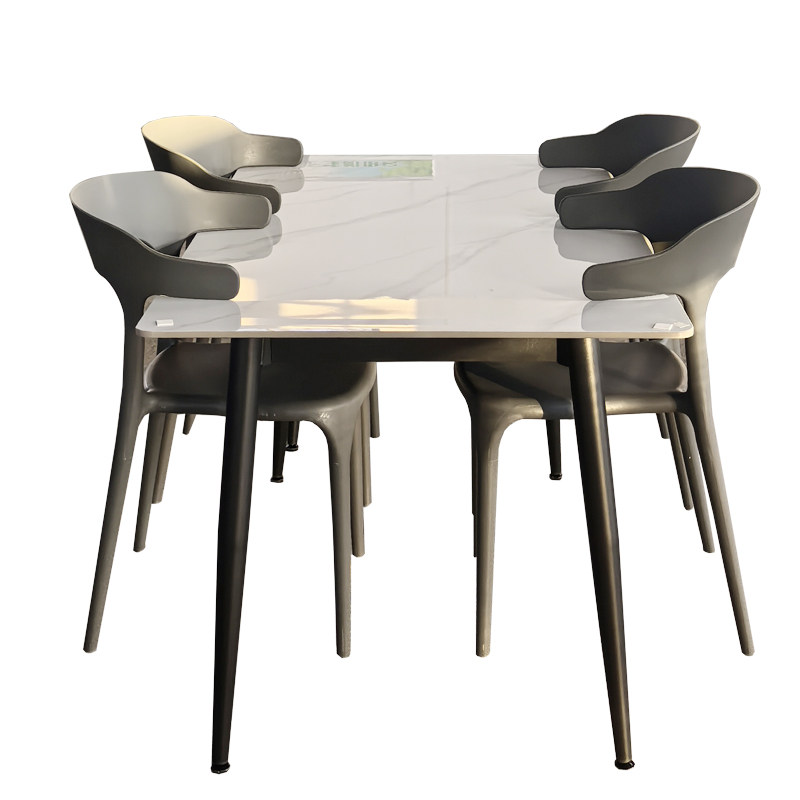 茂皿   岩板餐桌椅  1400*700*750  套,商业/办公家具,食堂餐桌椅,淘宝优惠券,粉丝福利购,淘宝优惠卷