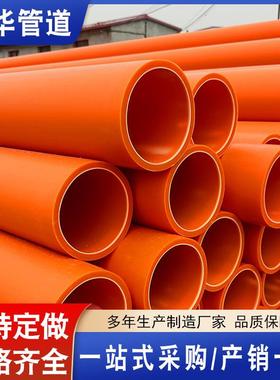 地埋mpp电力管150聚丙烯电缆保护套管耐高温高压电力管生产