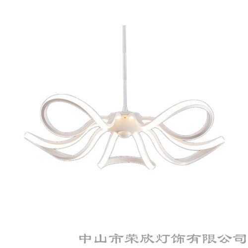餐厅吊灯 铝材客厅灯简约后现代led灯北欧花瓣创意灯具卧室灯家用