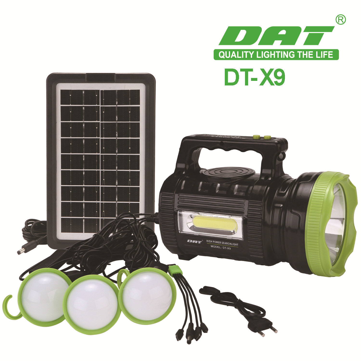 DT-X9太阳能50W露营应急灯