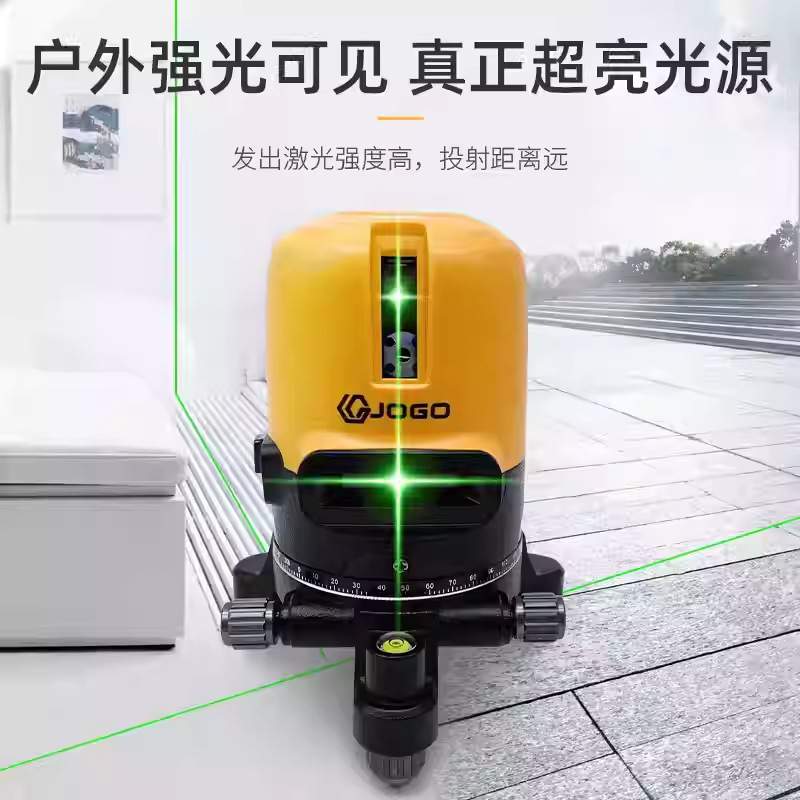 久固平水仪红外线水平仪绿光高精度强光细线户外专用两三五线十二
